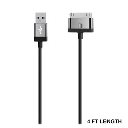 Belkin 48 inch Mixit 30 Pin To Usb Charge-sync Cable - Black