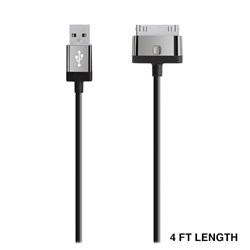 Belkin 48 inch Mixit 30 Pin To Usb Charge-sync Cable - Black
