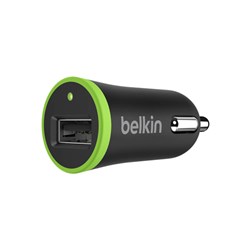 Belkin 10 Watt 2.1 Amp Car Charger Adapter With Led Indicator - Black