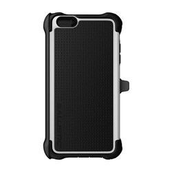 Apple Ballistic Tough Jacket Maxx Case and Holster - Black and White TX1429-A08C