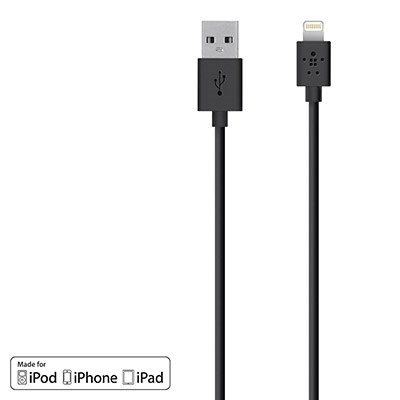 Belkin 48 inch Mixit Lightning Usb To Usb Charge-sync Cable - Black