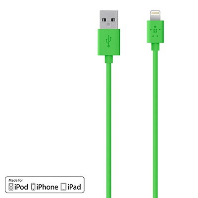 Belkin 48 inch Mixit Lightning Usb To Usb Charge-sync Cable - Green