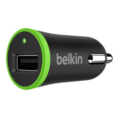 Belkin Boost Car Charger Adapter 12w 2.4a - Black  F8J054BTBLK