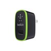Belkin Mixit 2.1 Amp Travel Charger Adapter With 4 Foot Mixit Micro Usb Cable - Black Image 1