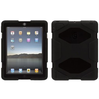 Apple Compatible Griffin Survivor Hybrid Case - Black and Black  GB35108-3