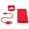 Incipio OffGrid Portable Backup Battery 4000mAh - Red Image 2
