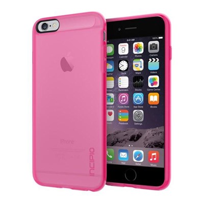 Apple Incipio NGP TPU Jelly Case - Translucent Neon Pink IPH-1197-PNK