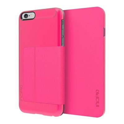 Apple Compatible Incipio Highland Folio Case - Pink and Pink IPH-1199-PNK