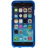 Apple Compatible Rubberized Snap On Hard Cover - Blue  IPH6-BL-RP Image 2