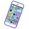Apple Compatible Solid Color TPU Case - Purple  IPH6-PU-TPU Image 1