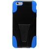 Apple Compatible Dual Layer Cover with Kickstand - Blue  IPH6PLUS-BL-1HYB Image 3