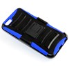 Apple Compatible Armor Style Case with Holster - Blue and Black  IPH6PLUS-BLBK-1AM2H Image 1