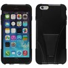 Apple Compatible Dual Layer Cover with Kickstand - Black  IPH6PLUS-BLK-1HYB Image 2