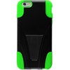 Apple Compatible Dual Layer Cover with Kickstand - Neon Green  IPH6PLUS-NGR-1HYB Image 1