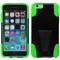Apple Compatible Dual Layer Cover with Kickstand - Neon Green  IPH6PLUS-NGR-1HYB Image 2