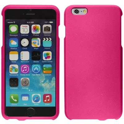Apple Compatible Rubberized Snap On Hard Cover - Pink  IPH6PLUS-PK-1RP