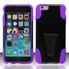 Apple Compatible Dual Layer Cover with Kickstand - Purple  IPH6PLUS-PU-1HYB Image 1