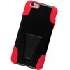 Apple Compatible Dual Layer Cover with Kickstand - Red  IPH6PLUS-RD-1HYB Image 2