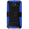 Google Compatible Armor Style Case with Holster - Blue and Black  MOTNEXUS6-1AM2H-BLBK Image 2