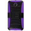 Google Compatible Armor Style Case with Holster - Purple and Black  MOTNEXUS6-1AM2H-PUBK Image 2