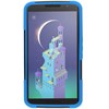 Google Compatible Dual Layer Cover with Kickstand - Blue  MOTNEXUS6-1HYB-BL Image 1