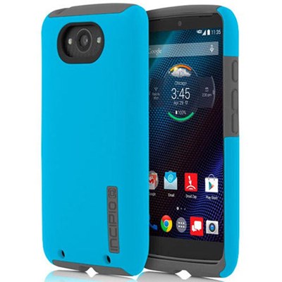 Motorola Incipio DualPRO Case - Cyan and Grey  MT-344-CYN