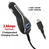 Special Buy - UMA 2.8Amp Premium USB Car Charger with Extra USB Port Image 1