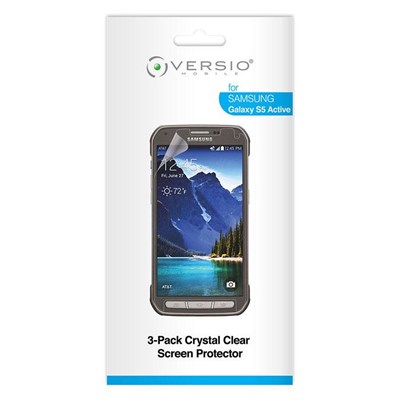 Samsung Compatible Versio Mobile Screen Protector - 3 Pack VM-20383