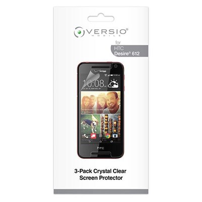 HTC Compatible Versio Mobile Screen Protector - 3 Pack  VM-20418