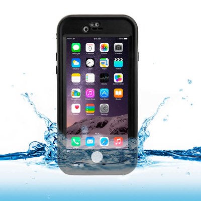 Apple Compatible Naztech Vault Plus Waterproof Cover - Black - Black 12488-NZ