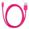 Apple Compatible Naztech Lightning MFi 4 Foot Charge and Sync Cable - Pink  13216-NZ Image 1