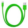 Apple Compatible Naztech Lightning MFi 4 foot Charge and Sync Cable - Green  13217-NZ Image 1