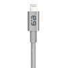 Apple Certified Puregear Charge-sync Flat 48 Inch Cable - Metallic Gray  61037PG Image 1