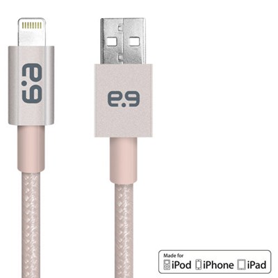 Apple Certified Puregear Charge-sync Flat 48 Inch Cable - Metallic Gold  61039PG