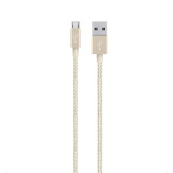 Belkin Mixit Metallic Micro Usb To Usb Charge-sync Cable (4 Ft Length) - Gold  F2CU021BT04-GLD