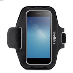 Belkin Sport-fit Armband For Small Devices (up To 5.5 In) - Blacktop