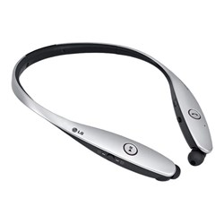 LG Tone Infinim Stereo Bluetooth Headset - Metalic Silver