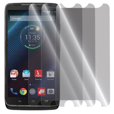 Motorola Compatible Decoro Brand Premium Anti-glare Screen Protectors - 3-pack   DSP3PKDRTURB