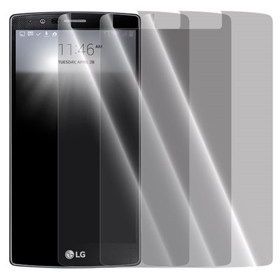 LG Compatible Decoro Brand Premium Anti-glare Screen Protectors - 3 Pack  DSP3PKLGG4