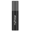 Mycharge Energy Shot Rechargeable Backup Battery (2000 Mah) With 1a Usb Port - Gray And Black Image 1