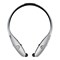 LG Tone Infinim Stereo Bluetooth Headset - Metalic Silver Image 1