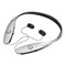 LG Tone Infinim Stereo Bluetooth Headset - Metalic Silver Image 3