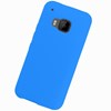 HTC Compatible Solid Color TPU Case - Blue  HTCONEM9-BL-TPU Image 1