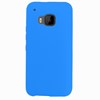 HTC Compatible Solid Color TPU Case - Blue  HTCONEM9-BL-TPU Image 2