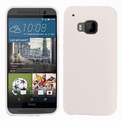 HTC Compatible Solid Color TPU Case - Clear  HTCONEM9-CL-TPU