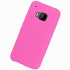 HTC Compatible Solid Color TPU Case - Pink  HTCONEM9-PK-TPU Image 1