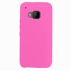 HTC Compatible Solid Color TPU Case - Pink  HTCONEM9-PK-TPU Image 2