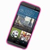 HTC Compatible Solid Color TPU Case - Pink  HTCONEM9-PK-TPU Image 3