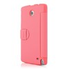LG Compatible Incipio Lexington Hard Shell Folio Case - Pink  LGE-270-PNK Image 1