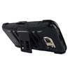 Samsung Compatible Armor Style Case with Holster - Black and Black  SAMGS6-BKBK-AM2H Image 1